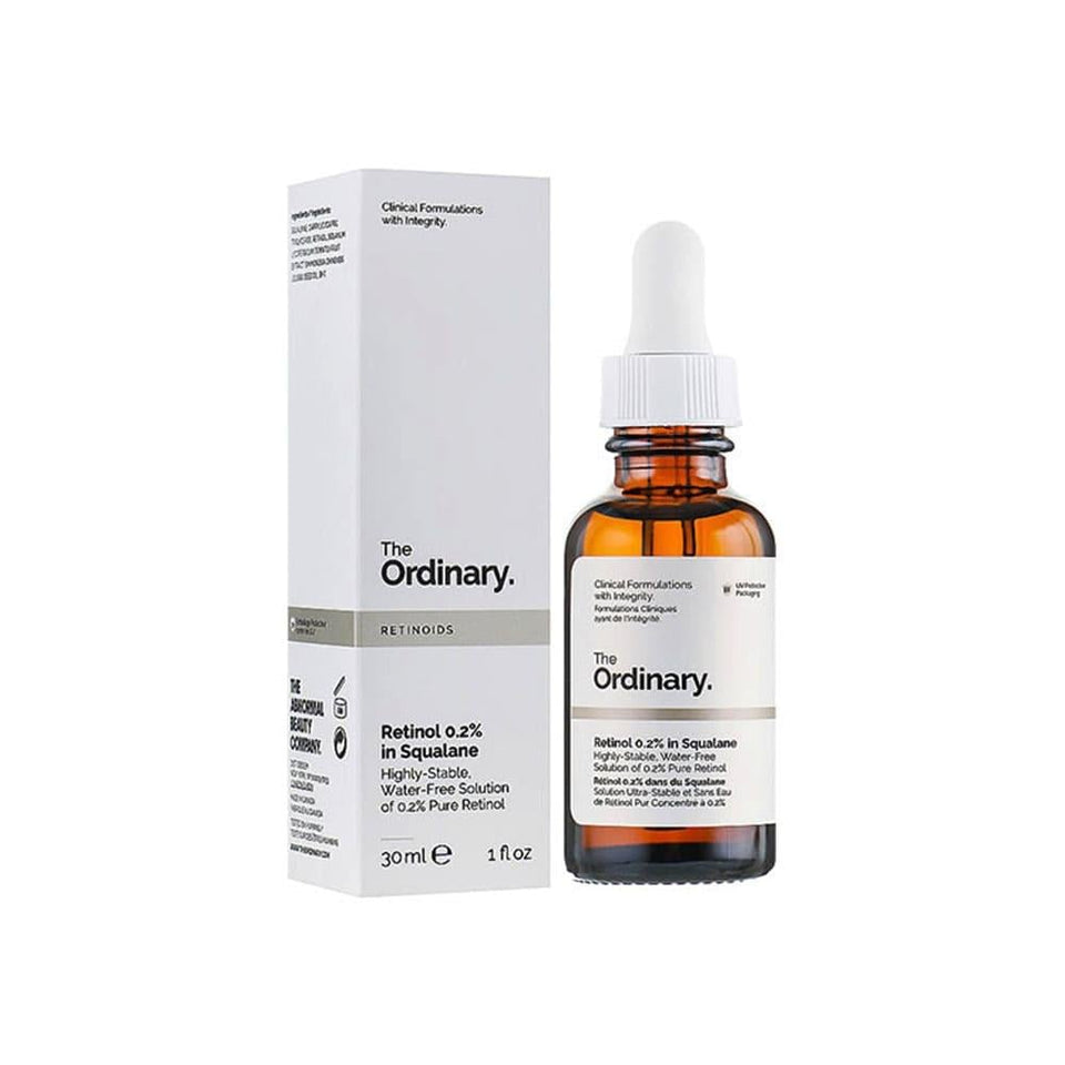The Ordinary Retinol 0.2% in Squalane Anti-Aging Serum for Sensitive Skin 30ml