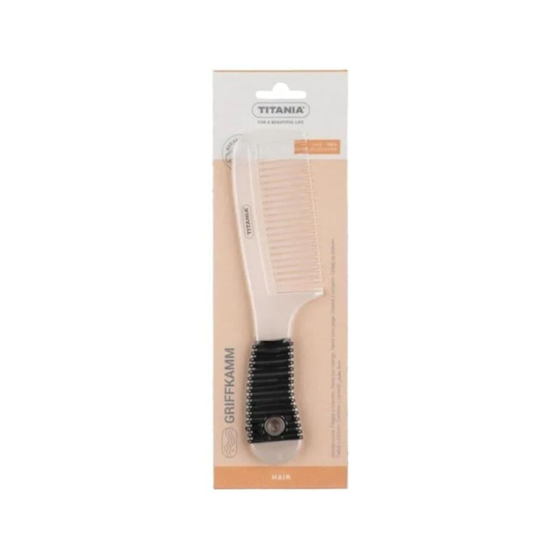 Hair Comb Non-Slip Rubber Grip Detangling Titania 1812/6 Multi-Colour