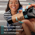 Maybelline Fit Me Matte + Poreless Foundation, 110 Porcelain Liquid