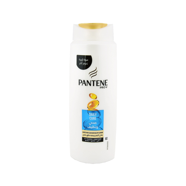Pantene 2 in 1 Shampoo Daily Care Cleansing and Shine Formula 600ml