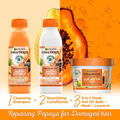 Papaya Coconut Repairing Conditioner Damaged Hair Garnier 350ml