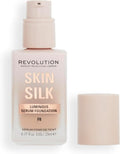 Serum Foundation for Mature Skin Medium Coverage Skin Silk Revolution F8 20ml