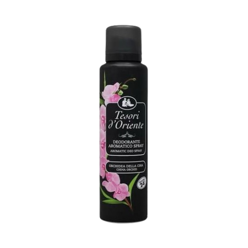 Tesori D'Oriente Orchid Deodorant Spray, Long-Lasting, 150ml