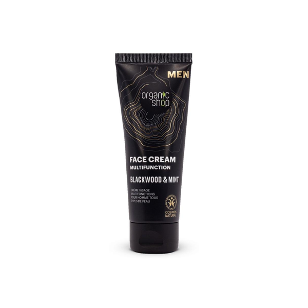 Organic Shop Black Wood & Mint Multi-Function Face Cream 75ml