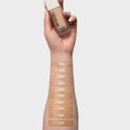 Neverti Natural Matte Foundation 009 Hazelnut Buildable Coverage