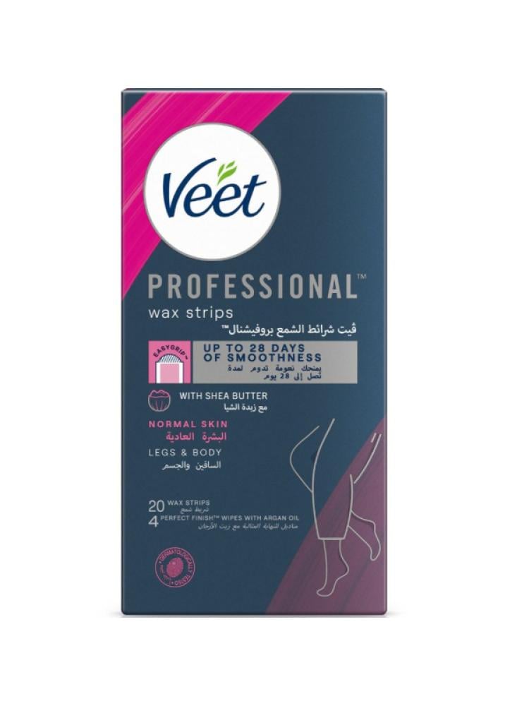 Best Hair Removal Wax Strips Normal Skin Veet 20 Strips