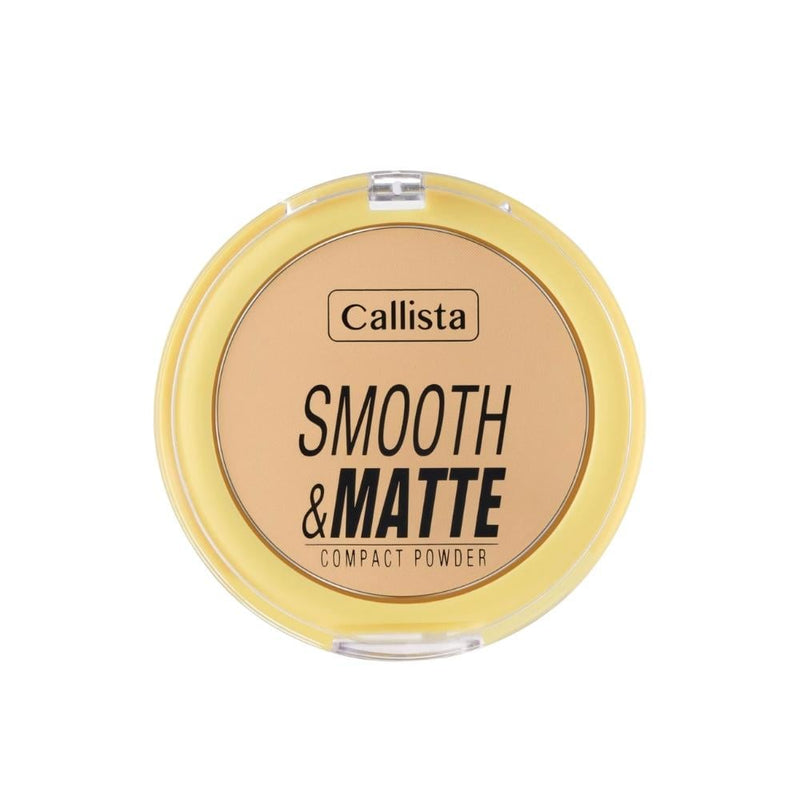 Callista Pressed Face Powder, Matte Finish, 20 Sand, Shine Control