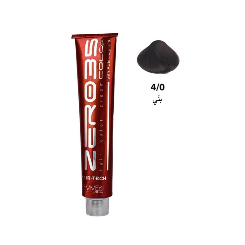 Zero35 Permanent Hair Dye 4/0 Brown