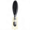 Hair System Plastic Styling Brush - Black, Medium Bristles