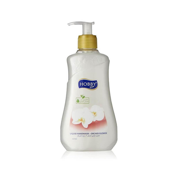 Liquid Hand Wash Orchid Scent Moisturising Hobby 400ml