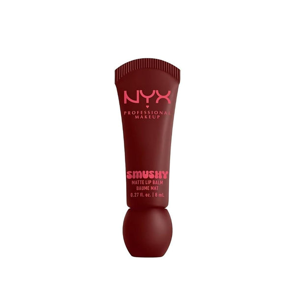 Nyx Smoshi Matte Tinted Lip Balm, 08 Smog Fudge, Vegan, 2.5g