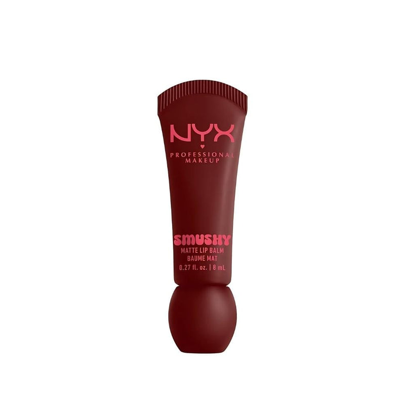 Nyx Smoshi Matte Tinted Lip Balm, 08 Smog Fudge, Vegan, 2.5g