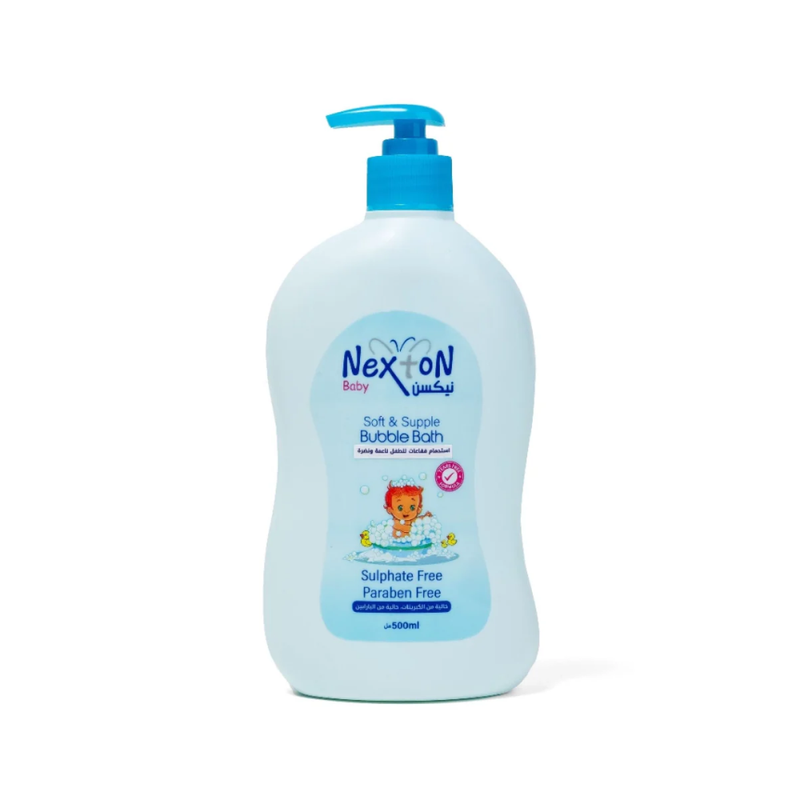 Nexton Baby Bubble Bath Liquid for Sensitive Skin, 500ml