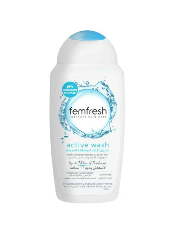 Intimate Wash Intensive Care Silver Ions & Ginseng Femfresh 250ml