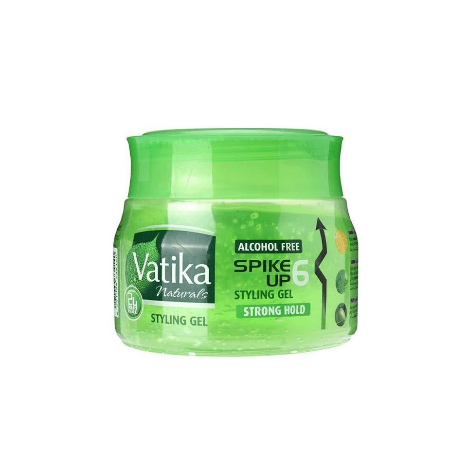 Vatika Styling Gel Strong Hold with Lemon Henna & Olive for Hair 500ml