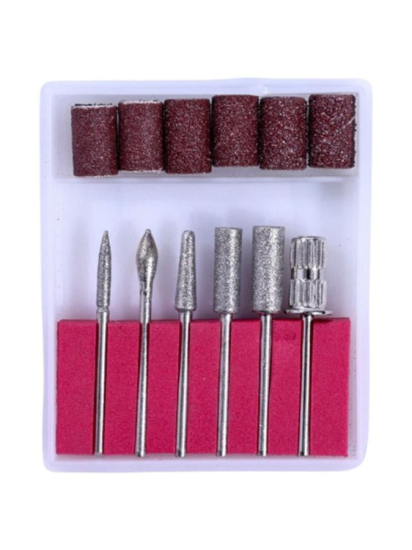 Salon System Nail Drill Bits & Sanding Bands Kit