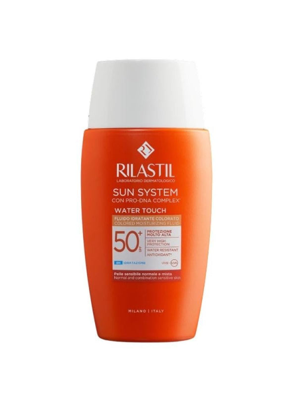 Face Sunscreen SPF 50 Light Water Moisturizing Non-Comedogenic Rilastil 50ml