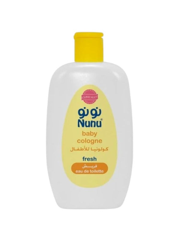 Baby Cologne Fresh Fragrance Eau de Toilette Gentle Daily Use Nunu 200ml