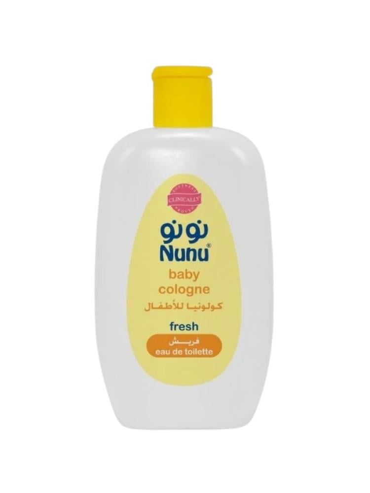 Baby Cologne Fresh Fragrance Eau de Toilette Gentle Daily Use Nunu 200ml