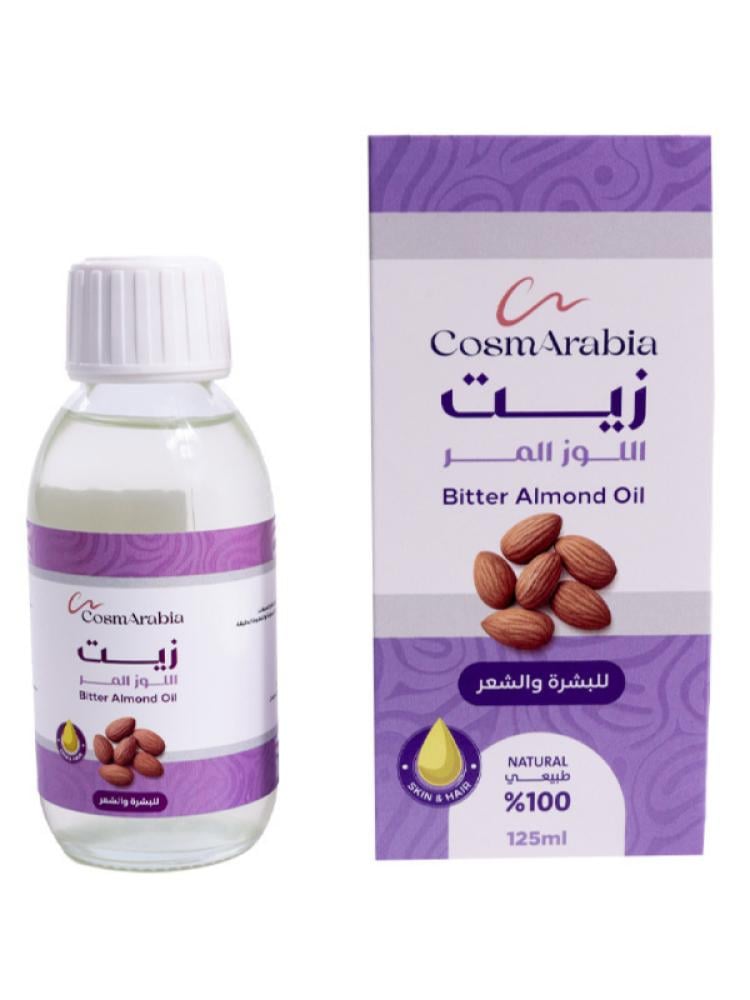 Skin and Hair Oil Bitter Almond Nourishing CosmArabia 125ml
