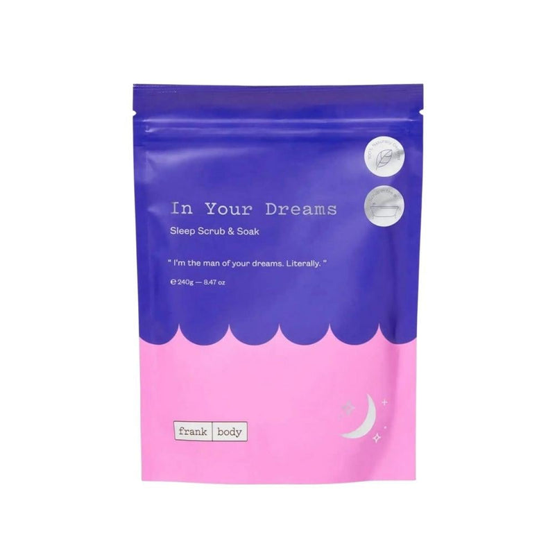 Frank Body In Your Dreams Body Scrub, Magnesium, Epsom Salts, 240g