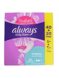 Always Regular Scented Sanitary Pads - 60 Count
