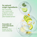 Dove Body Wash with Avocado Oil, Moisturizing for Dry Skin, 250 ml