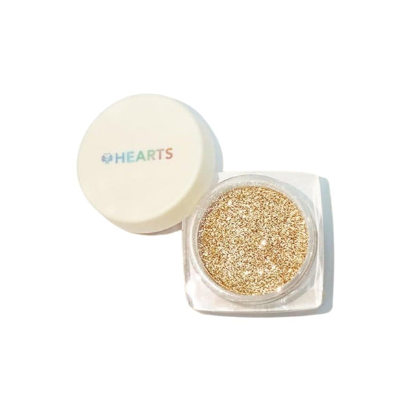 Hearts Glitter Loose Powder Shimmer Finish for Face and Hair 10g