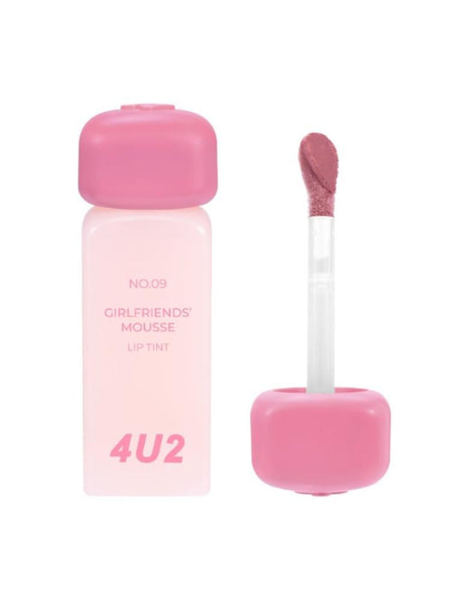4U2 Girl Friends Mousse Lip Tint - No Pink 09 | 3g