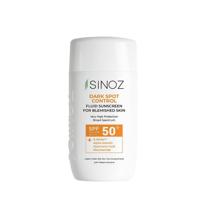 Sinoz Sunscreen and Dark Spot Control SPF 50+, Brightening Care, 50ml