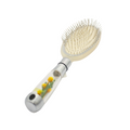 Shams Large Detangling Hairbrush Wooden For Long Thick Hair