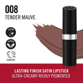 Long Lasting Satin Lipstick Tender Mauve Rimmel London 4g