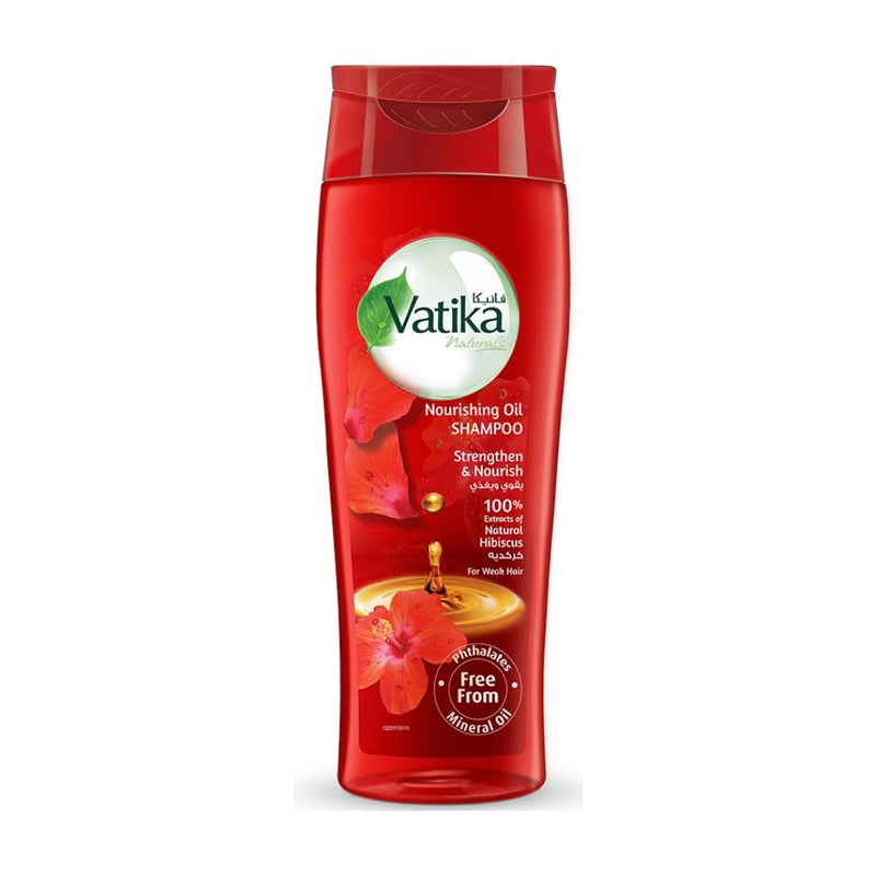 Best Nourishing Shampoo for Dry Hair Hibiscus Oil Formula Vatika 425ml