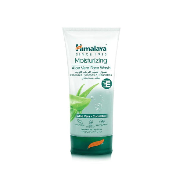 Face Wash Moisturizing Aloe Vera Cucumber Himalaya 150ml