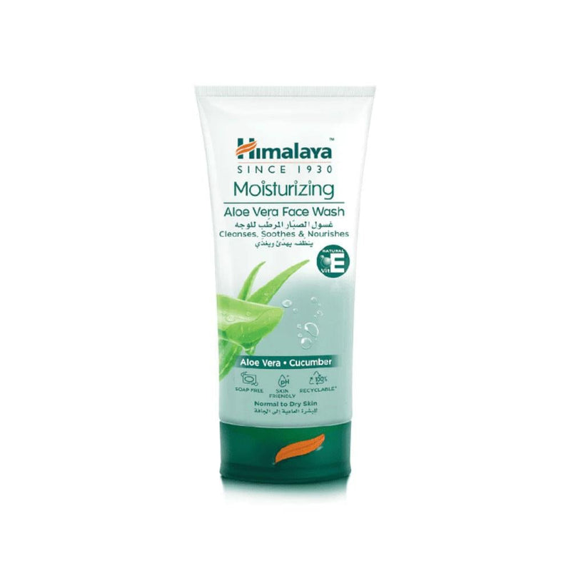 Face Wash Moisturizing Aloe Vera Cucumber Himalaya 150ml