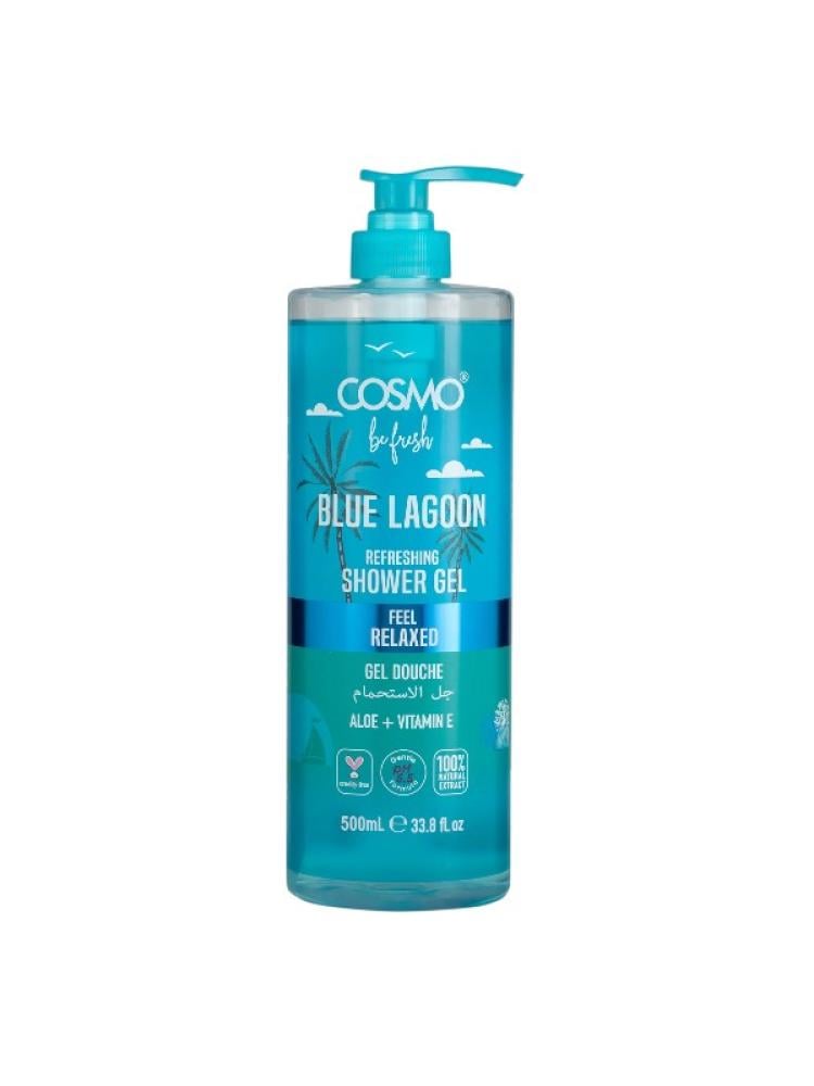 Cosmo Be Fresh Blue Lagoon Shower Gel - 500ml