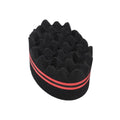 Hair System Curly Hair Sponge BK25-151 - Double-Sided
