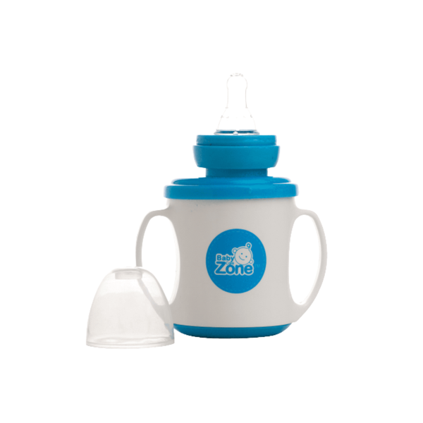 Baby Zone Multi-Use Baby Training Cup and Bottle Set, BPA-Free, Leak-Proof