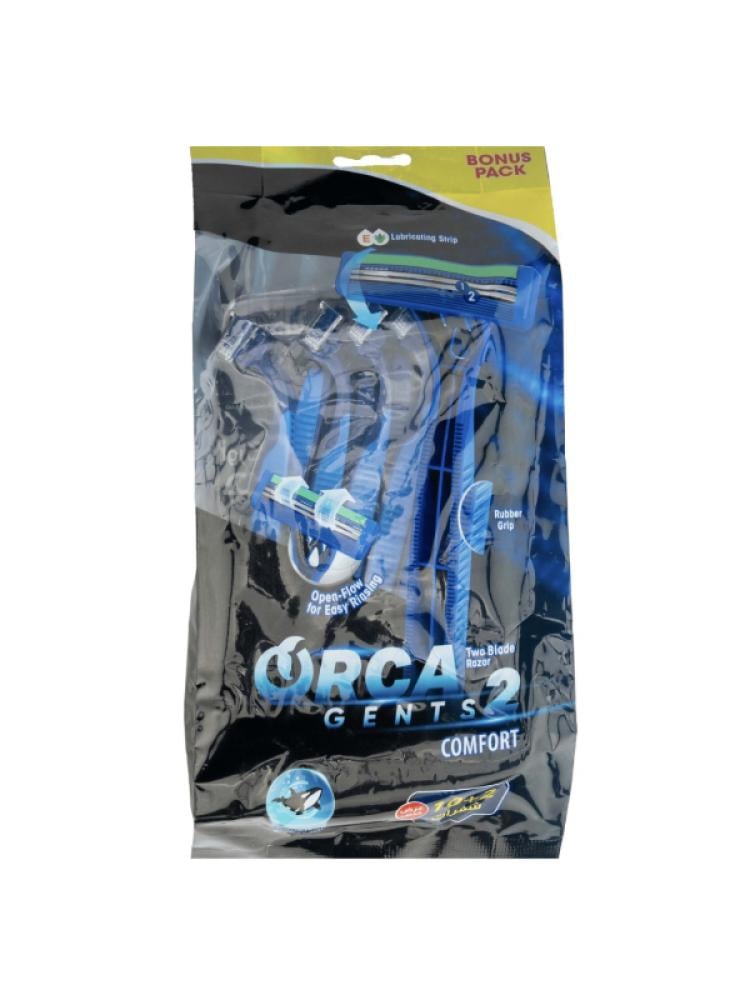 Orca Gents Comfort 2-Blade Razors, 12 Count