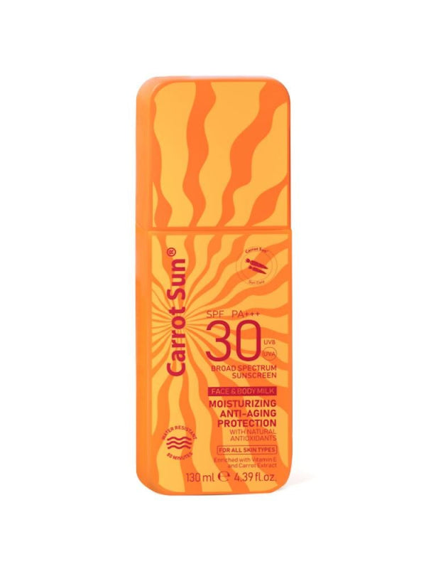 Top Rated Sunscreen Lotion SPF 30 Moisturizing Carrot Sun 130ml