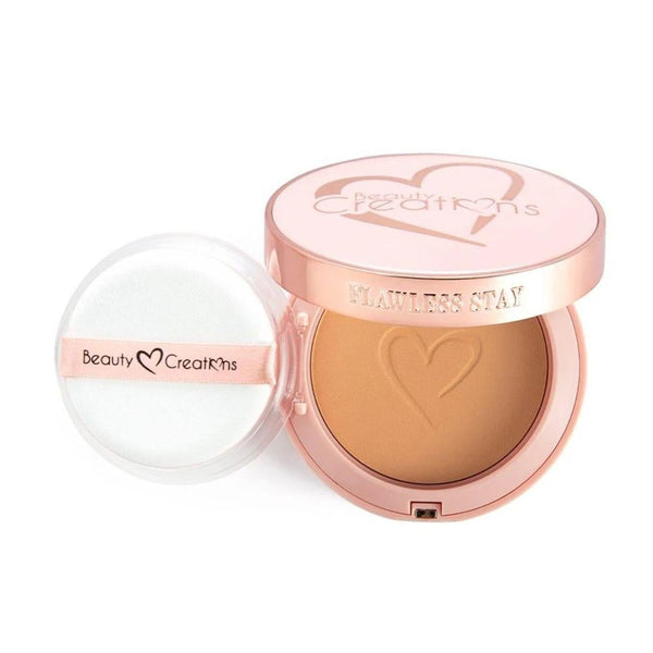 Pressed Powder Foundation Lightweight Finish Beauty Creations 10g