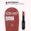 Flormar Light Weight Lip Powder Lipstick 007 Coffee With Friends, 3g