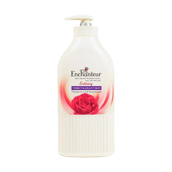Enchanteur Enticing Perfumed Body Lotion, Rose and Magnolia, 750 ml