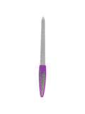 Salon System Metal Nail File with Plastic Handle