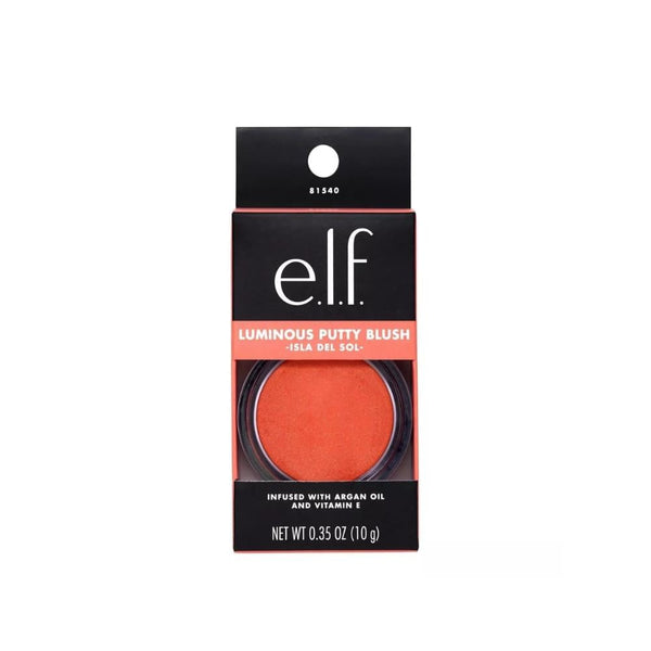 e.l.f. Creamy Shimmer Blush, Isla Del Sol, Vitamin E, Argan Oil, 10g