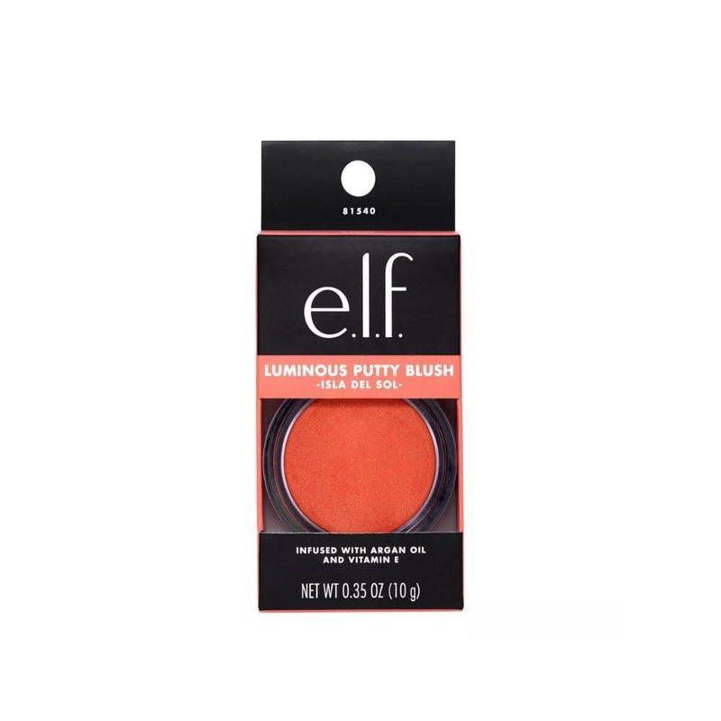 e.l.f. Creamy Shimmer Blush, Isla Del Sol, Vitamin E, Argan Oil, 10g
