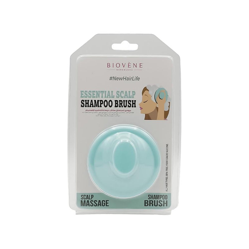 Shampoo Massage Brush Silicone Scalp Exfoliating Biovène 1-Pack