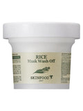 Hydrating Face Mask for Dry Skin Rice Smoothing Wash Off Skin Food 120g