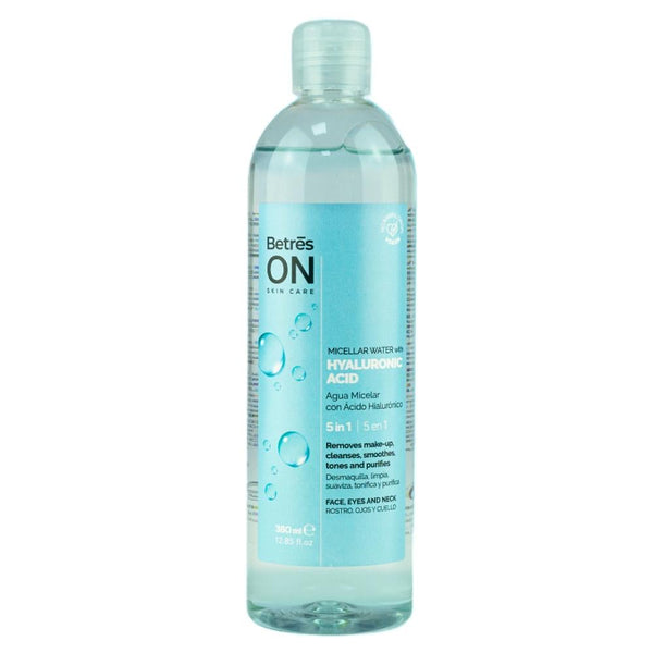 Micellar Water with Hyaluronic Acid 5-in-1 Makeup Remover Betres On 380ml