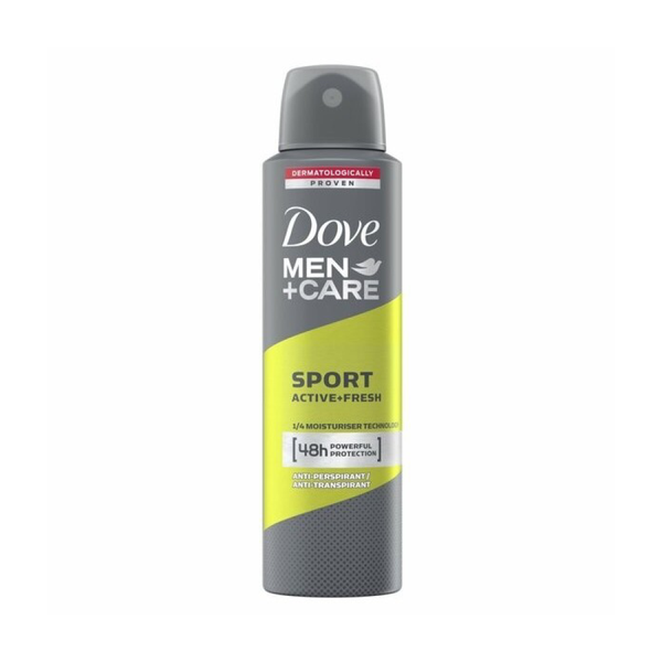 Dove Men+Care Sport Active+Fresh Antiperspirant Deodorant Spray 150ml